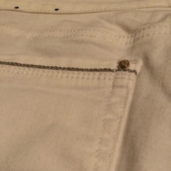 White House Black Market White Size 6 Jeans - Picture 5 of 5